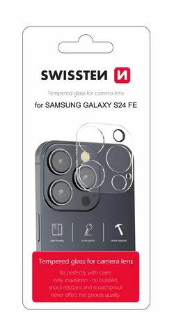 SWISSTEN ochranné sklo na čočku fotoaparátu pro SAMSUNG S721B GALAXY S24 FE 5G