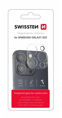 SWISSTEN ochranné sklo na čočku fotoaparátu pro SAMSUNG S931B GALAXY S25 5G