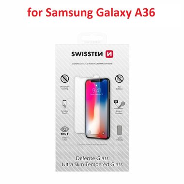 SWISSTEN Ochranné temperované sklo pro SAMSUNG GALAXY A36 5G 