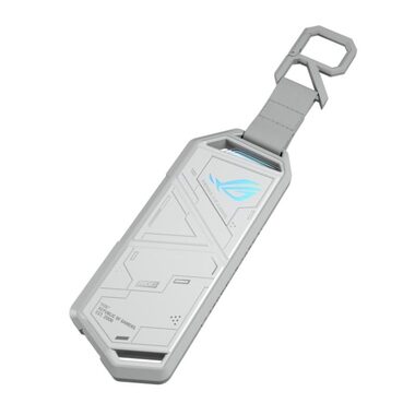 ASUS STRIX ARION bílá / Externí pouzdro pro M.2 SSD / M.2 NVMe / 10Gbps / USB-C/A 