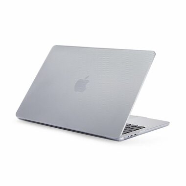 Rozbaleno - Pipetto Hardshell Dots Case tvrzený ochranný kryt pro Apple MacBook Air 13.6" (M2-2022/M3-2024) čirá / rozbaleno