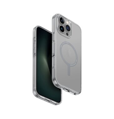 UNIQ Clario MagClick ochranný kryt na Apple iPhone 16 Pro Max čirá