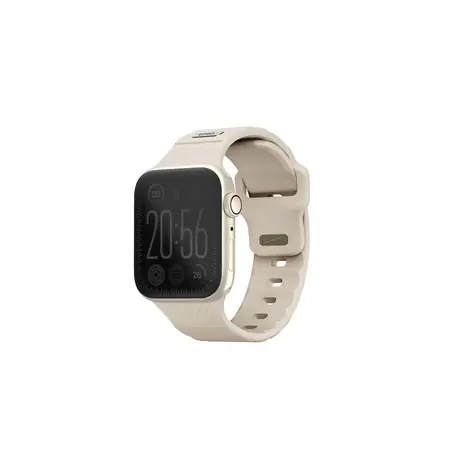 UNIQ Stride FKM řemínek pro Apple Watch 42 & 41 & 40 mm - PALE KHAKI (khaki)