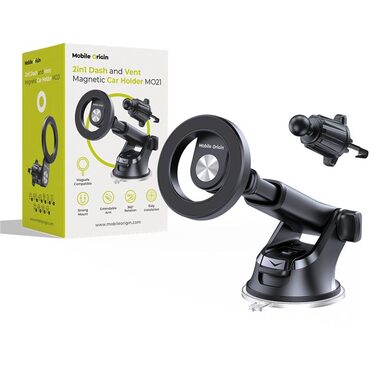 Mobile Origin 2in1 Dash and Vent Magnetic Car Holder (MO21) / Magnetický držák do auta