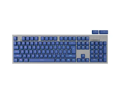 Genesis Lead 300  Double Shot Keycaps modrá / sada náhradních kláves / 106 ks