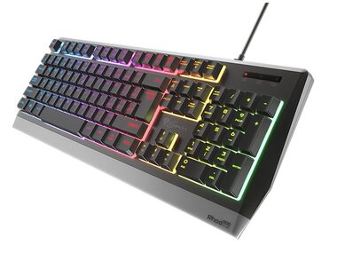 Genesis Rhod 300 RGB černá / Podsvícená klávesnice / USB