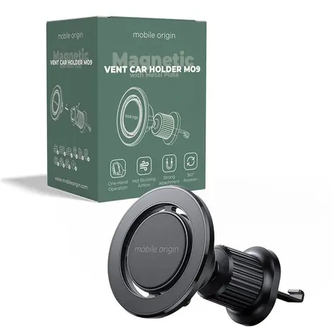 Mobile Origin Magnetic Vent Car Holder MO9 with Metal Plate / magnetický držák do auta