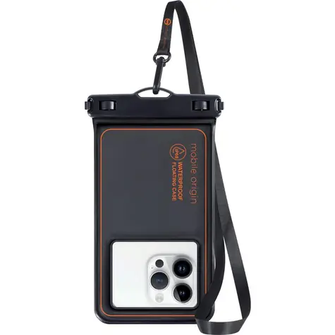 Mobile Origin Waterproof floating case 6.5" černá/oranžová / vodotěsné univerzální pouzdro