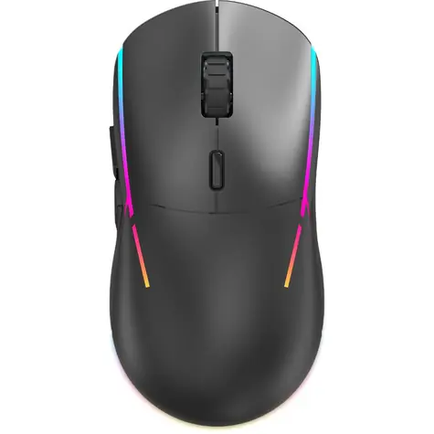 YENKEE YMS 3500BK SAMURAI WL černá / bezdrátová herní optická myš / 5000 DPI / 6 tlačítek / 2.4 GHz / USB-C