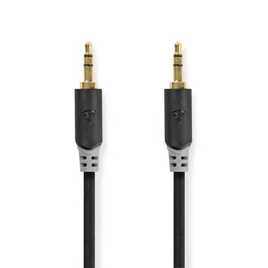 Nedis Stereo Audio kabel jack 3.5 mm (M) - jack 3.5 mm (M) 10.0 m černá