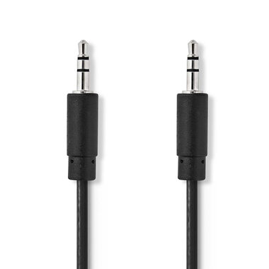 Nedis Audio Video kabel jack 3.5 mm (M) - jack 3.5 mm (M) 2.00 m černá