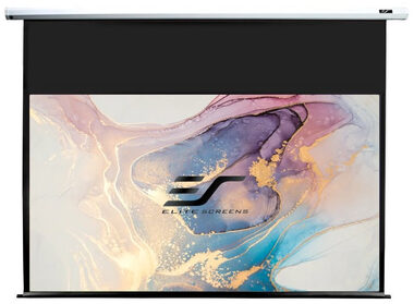 ELITE SCREENS plátno elektrické motorové 100" (254cm) / 16:9 / 124.5×221.5cm / zisk 1.1 / 24" drop
