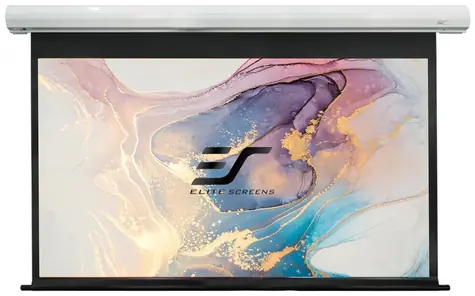 ELITE SCREENS plátno elektrické motorové 150" (381cm) / 16:9 / 186.9×332cm / case bílý / 6" drop / MaxWhite FG