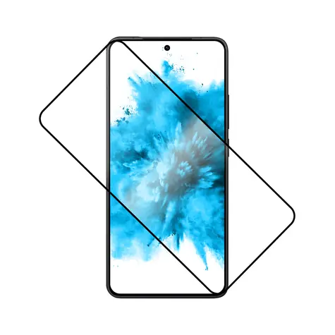 FIXED Ochranné tvrzené sklo Full-Cover pro POCO F7 Pro černé
