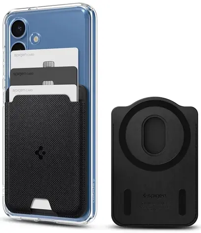 Spigen Urban Fit peněženka s MagSafe pro Samsung Galaxy S25 černá