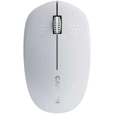 CANYON CNS-CMSW04W / optická bezdrátová myš / až 1200 dpi / 1x AA / bílá