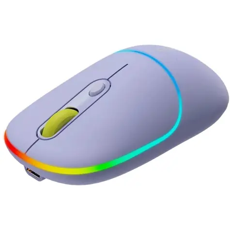 CANYON CNS-CMSW22ML fialová / optická bezdrátová myš / 800/1200/1600 dpi / 4 tlačítka / USB 2.0 / 2.4GHz / 650mAh