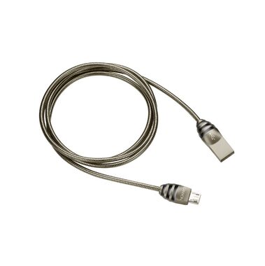 CANYON Nabíjecí kabel micro-USB - USB 2.0 / 1m / šedá