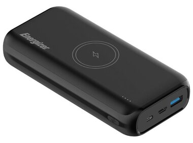 Energizer QE20009PQ powerbanka černá / 20000mAh / 1x USB-A & 1x USB-C & 1x microUSB