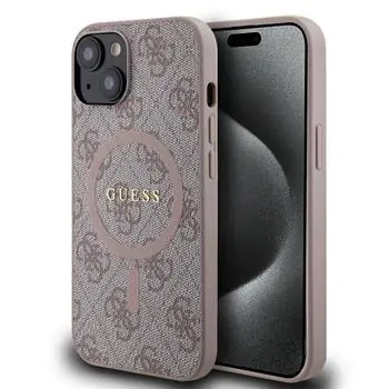 Guess 4G Zadní Kryt pro iPhone 14 Pink