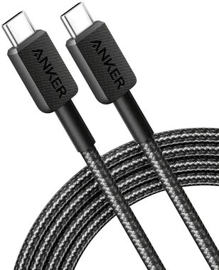 Anker kabel černý / USB-C - USB-C / 0.9m / 240W 