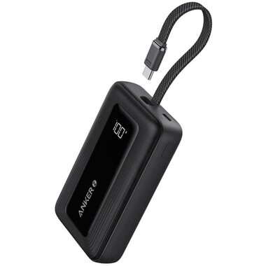 Anker Zolo 10000mAh Powerbanka černá / 30W / s kabelem USB-C / USB-C