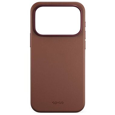 Epico Leather Pro Mag+ Case Kryt pro iPhone 17 Pro Max Qi2 & MagSafe kompatibilní hnědá