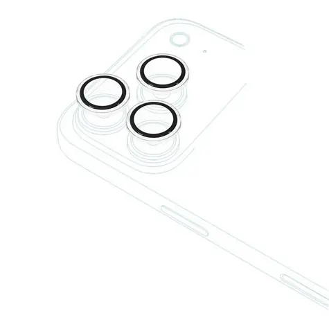 Epico Glass Lens Protectors Čirý obraz s jednokrokovým aplikátorem pro iPhone 17 Pro & Pro Max