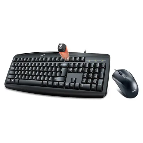 GENIUS Smart KM-200 US černá / Drátový set / USB/ US layout