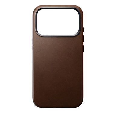 Nomad Traditional Leather Case pouzdro pro Apple iPhone 17 Pro hnědá