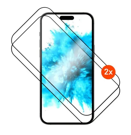 FIXED Tvrzené sklo Full-Cover s aplikátorem pro Apple iPhone 17 Pro 2ks černé