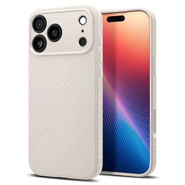 Spigen Liquid Air zadní kryt pro Apple iPhone 17 Pro Max natural titanium