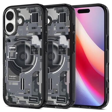 Spigen Ultra Hybrid MagSafe ochranný kryt pro Apple iPhone 17 zero one black