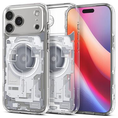 Spigen Ultra Hybrid MagSafe ochranný kryt pro Apple iPhone 17 Pro zero one white 