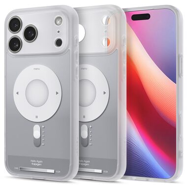 Spigen Ultra Hybrid MagSafe ochranný kryt pro Apple iPhone 17 Pro Max classic silver