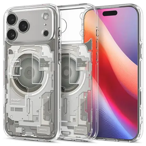 Spigen Ultra Hybrid MagSafe ochranný kryt pro Apple iPhone 17 Pro Max zero one natural titanium