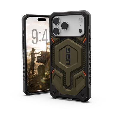UAG Monarch Pro Kevlar zadní kryt pro Apple iPhone 17 Pro Max Element Green