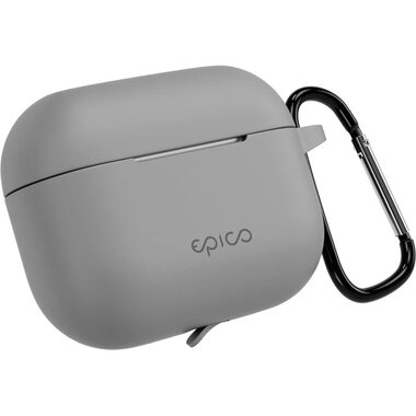 Epico Silicone Outdoor Cover Pouzdro pro Apple AirPods Pro 3 šedá