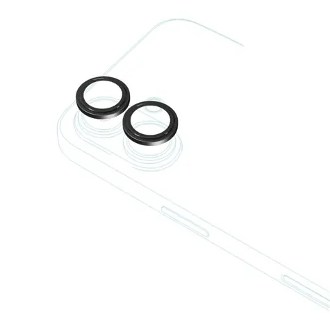 Epico Aluminium Lens Protectors Tvrzená skla na čočky pro iPhone 17 / ochrana proti poškrábání a otiskům prstů