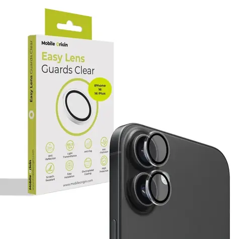 Mobile Origin Easy Lens Guards iPhone 17 čirá / Ochrana čoček