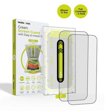 Mobile Origin Screen Guard Ochranné sklo pro Apple iPhone 17 Pro / Ochranné sklo s aplikátorem / 2 kusy
