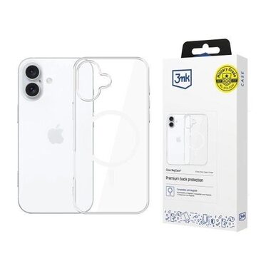 3mk Clear MagCase zadní kryt pro Apple iPhone 17