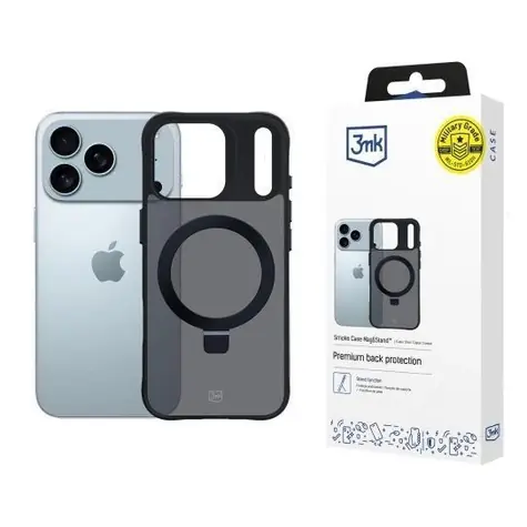 3mk Smoke Case Mag&Stand zadní kryt pro Apple iPhone 17 Pro Max
