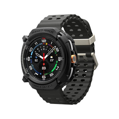 Spigen Rugged Armor Ochranný kryt pro Galaxy Watch 8 Classic (46mm) matná černá