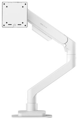 BENQ BSH02 ergonomické rameno na monitor bílá / 17-45" / nosnost 20 kg / VESA 75x75 - 100x100 / na hranu stolu