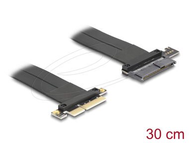 Rozbaleno - Delock Riser Card PCI Express 3.0 x4 samec to U.2 SFF-8639 SSD / 30cm / rozbaleno