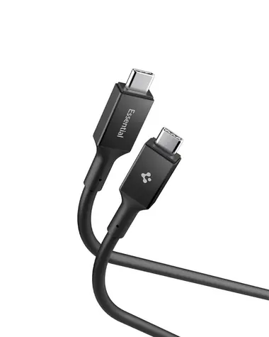 Spigen ACA09461 Essential USB-C na USB-C 240W kabel 1.2m černá / USB 4.0