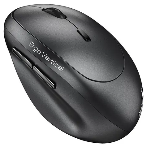 GENIUS Ergo 8350S tmavě šedá / vertikální / optická / 2400 dpi / bezdrátová / 6 tlačítek 