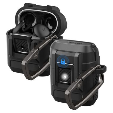 Spigen Lock Fit Pouzdro pro sluchátka Google Pixel Buds 2a černá