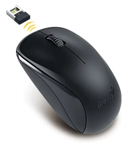 GENIUS NX-7000 černá / 1200 dpi / Blue-Eye senzor / bezdrátová 